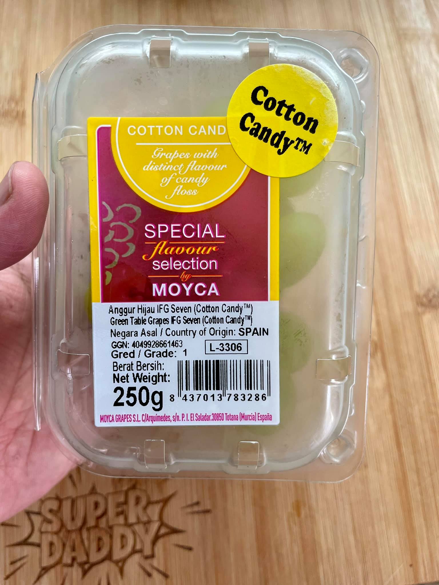 Spain Moyca Cotton Candy Grape Khairul Abdullah