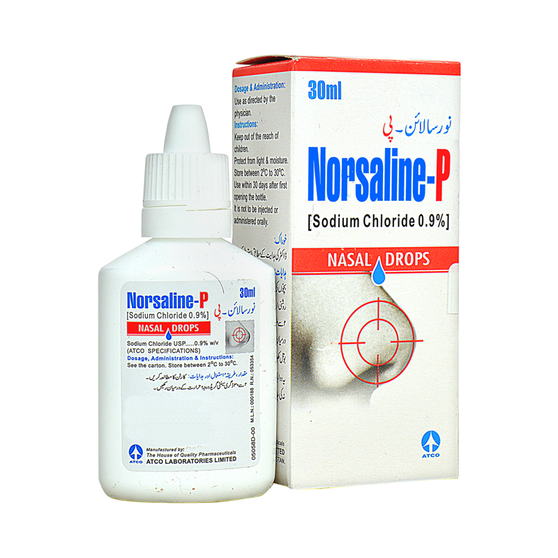 NORSALINE P DROP Pack Size X 1 Khalid Pharmacy Online Pharmacy in Lahore, Pakistan
