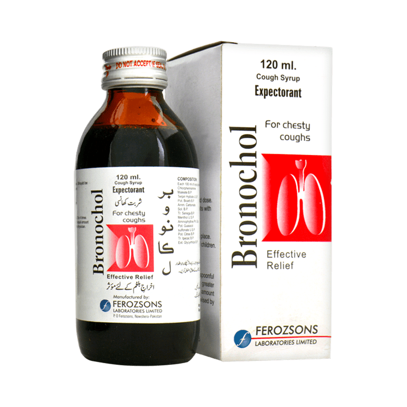 BRONOCHOL 120ML SYP Pack Size X 1 Khalid Pharmacy Online Pharmacy
