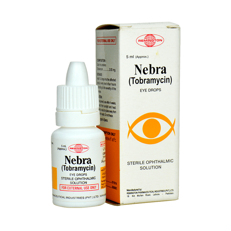 NEBRA EYE DROPS 5ML Pack Size X 1 Khalid Pharmacy Online Pharmacy