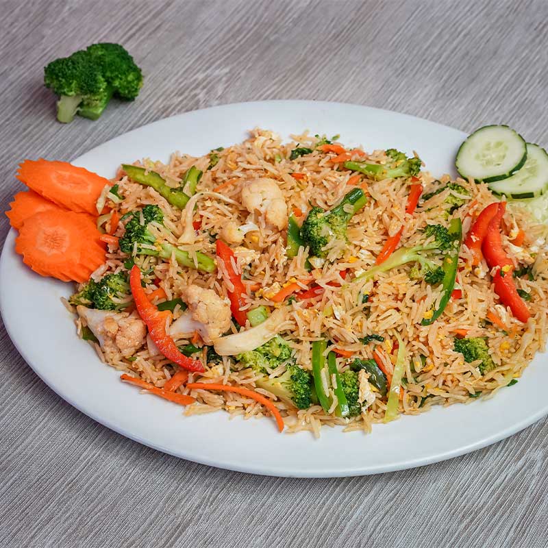 Vegetables Fried Rice Khalils Food
