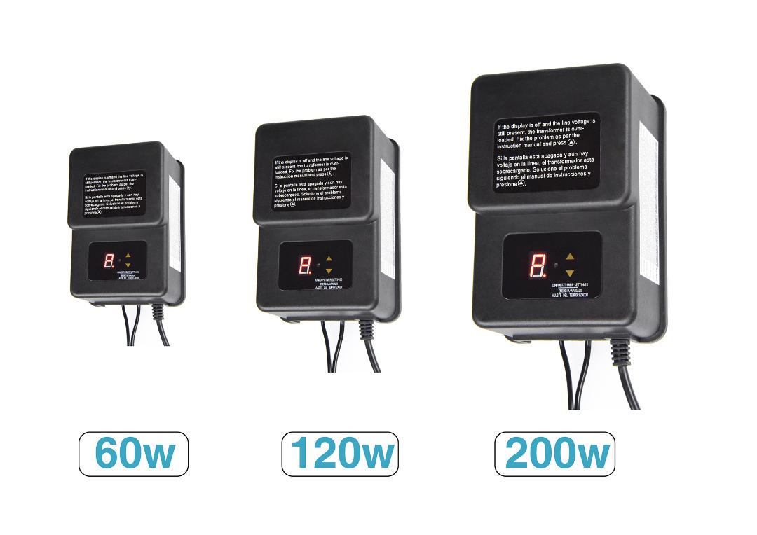 Khan Tech 120W 12VAC LOW VOLTAGE LANDSCAPE LIGHTING TRANSFORMER Model