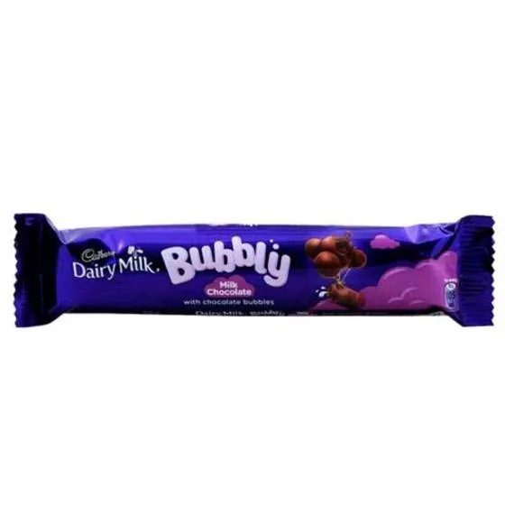Cadbury Dairy Milk Bubbly 20g Khareedo