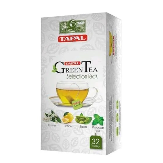 Tapal Green Tea Bags Selection Pack 32's Khareedo