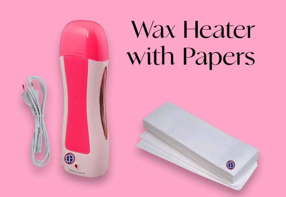  Depilator Electric Wax Heater with Papers Khareedo