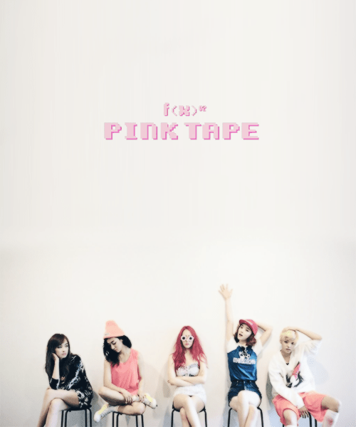 f(x) Pink Tape (2013). I love it. adoredee