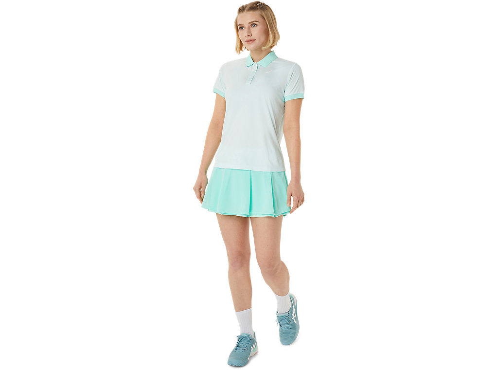ASICS COURT POLOSHIRT (F) SOOTHING SEA Khel Dukaan