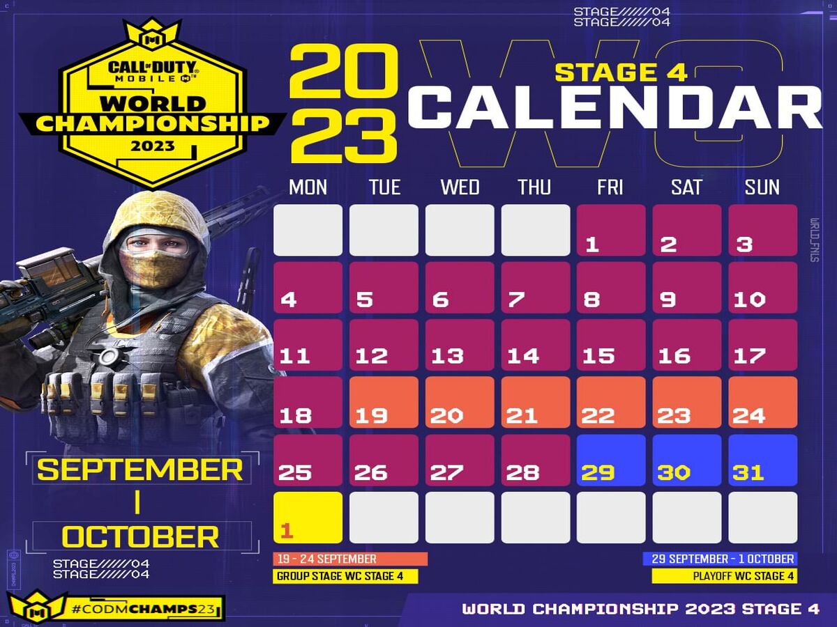 COD Mobile World Championship 2023 Finals Details, Schedule, Teams