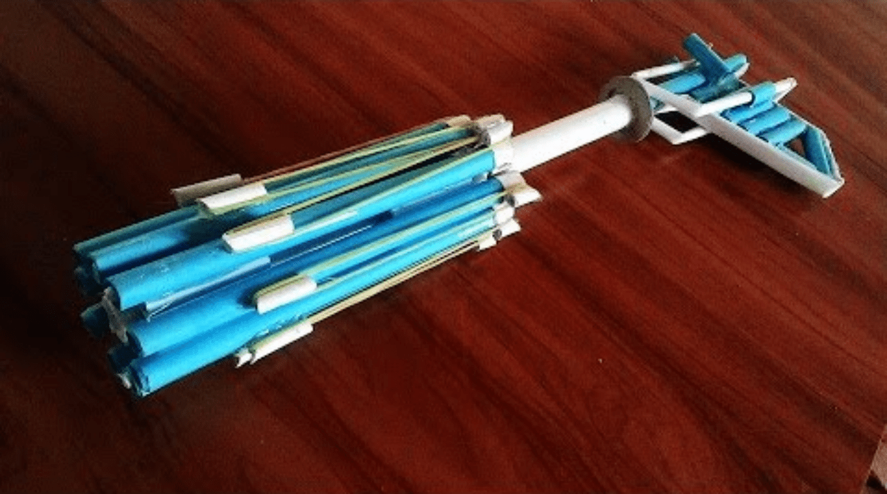 How to make a nerf gun with paper