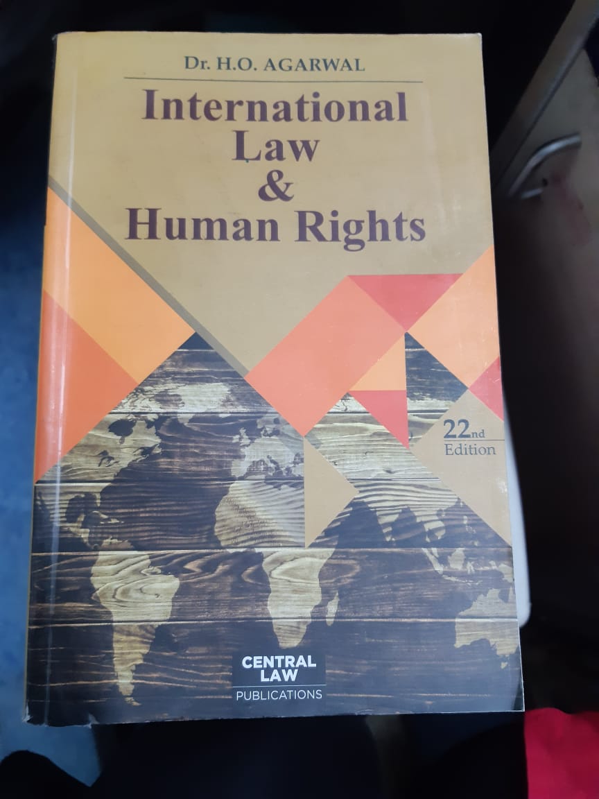 International Law &amp; Human Rights BY Dr. H.O.Agarwal