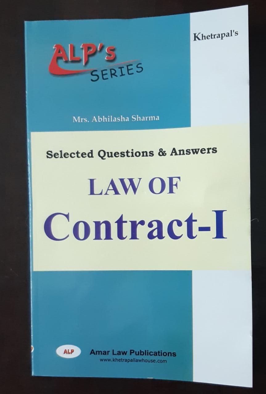 ALP,S SERIES LAW OF CONTRACTI SELECTED QUESTIONS