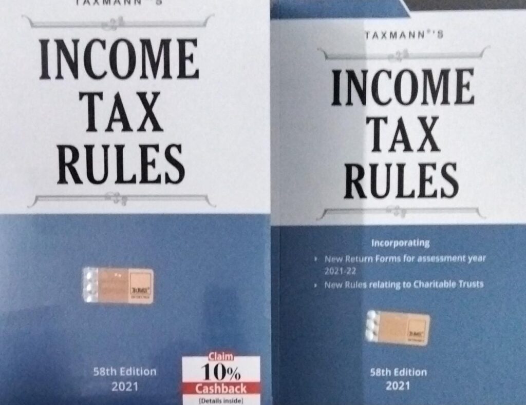 Taxmann’s TAX RULES 58th Edition 2021 Buy Online Law Books