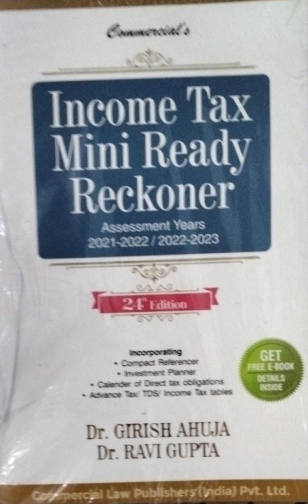 Direct Taxes Ready Reckoner Taxsutra Reservoir