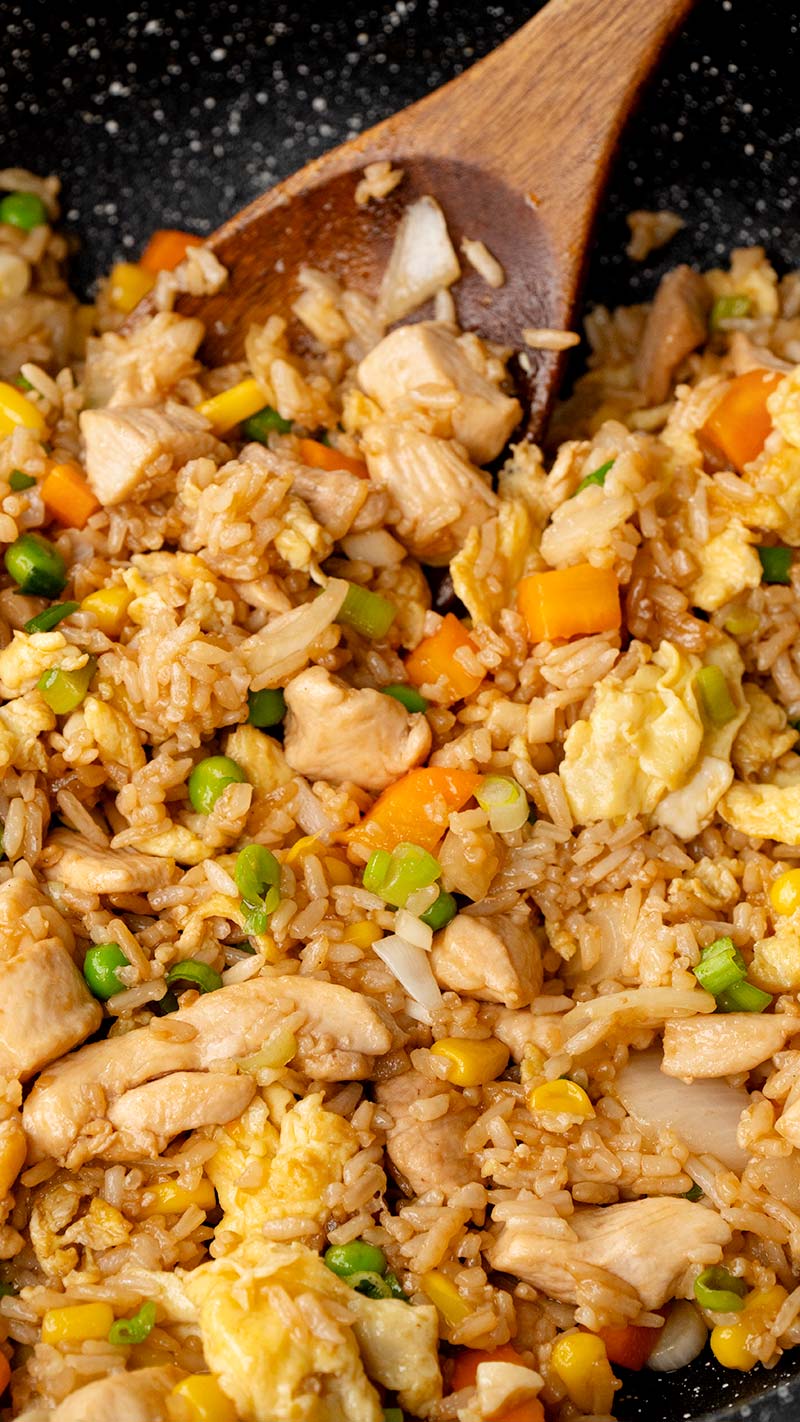 Chicken Fried rice Khin's Kitchen Quick & Easy Recipe