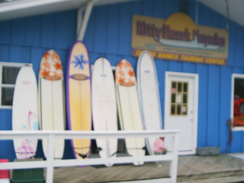 outer banks surfboard rentals Kitty Hawk Kayak & Surf School