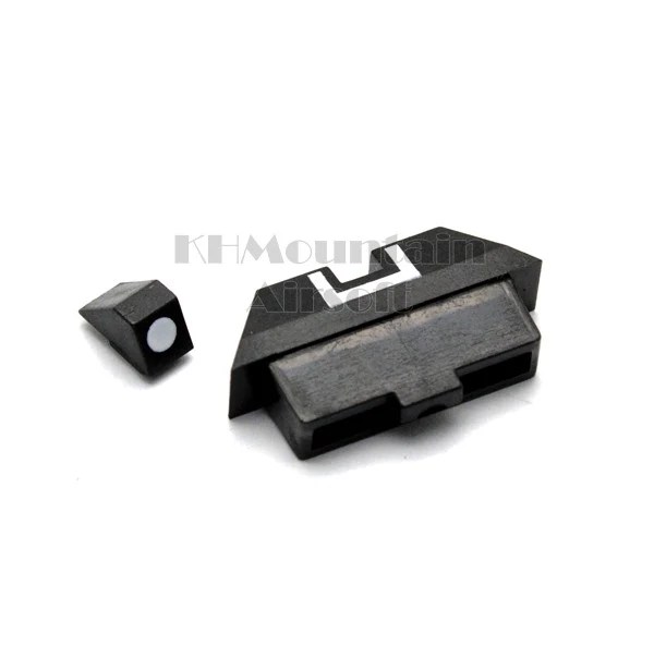 WE original Glock 17 sight set KHMountain Airsoft
