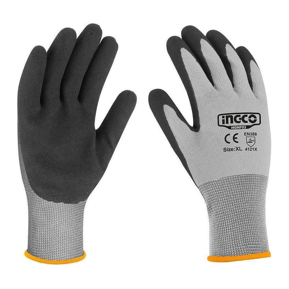 Ingco HGNF03 Nitrile Frosted Coated Gloves KHM Megatools Corp.