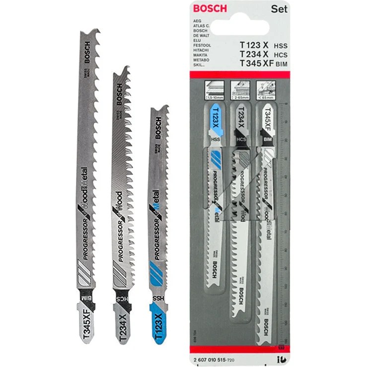 Bosch 3in1 Jigsaw Blade Progressor Blade (For Wood/Metal/PVC) [2607010