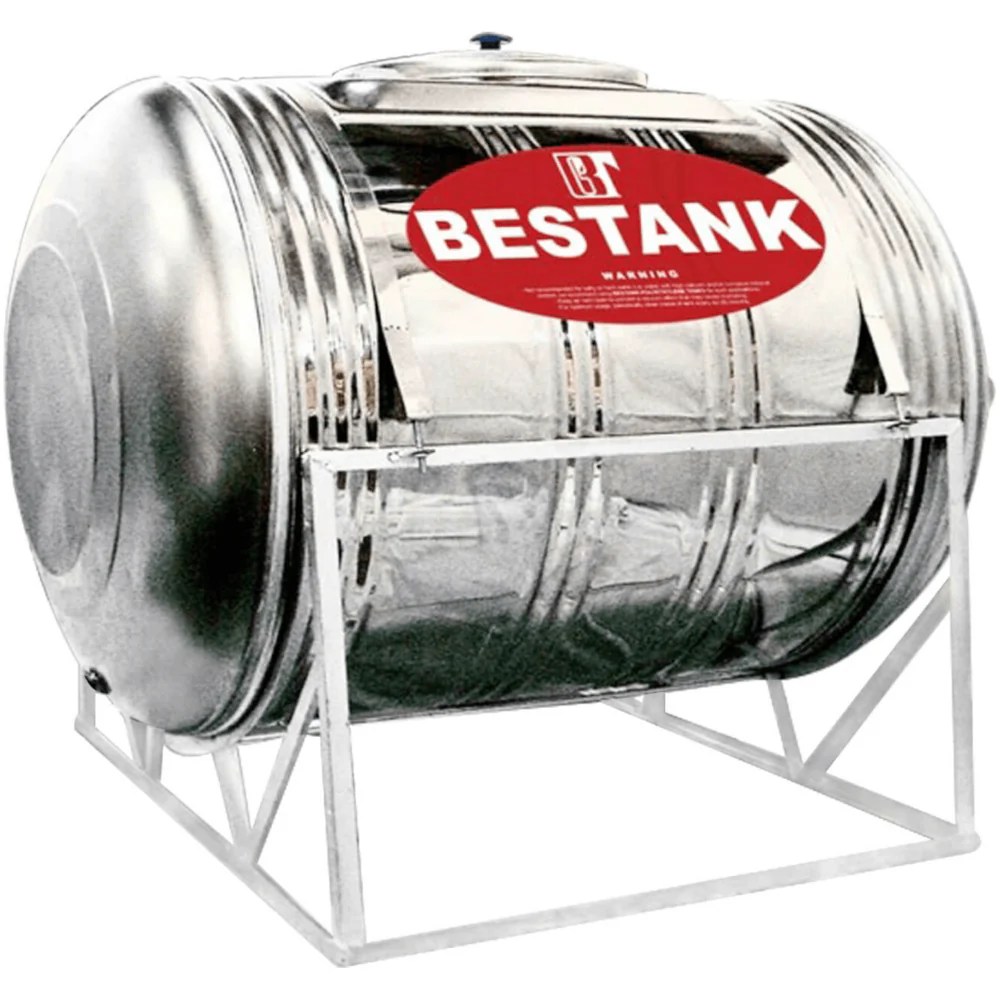 Bestank HBST Stainless Steel Cylindrical Water Storage Tank (Horizonta