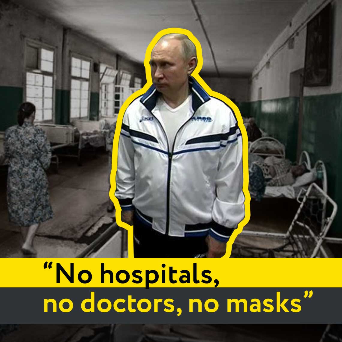 No hospitals, no doctors, no masks