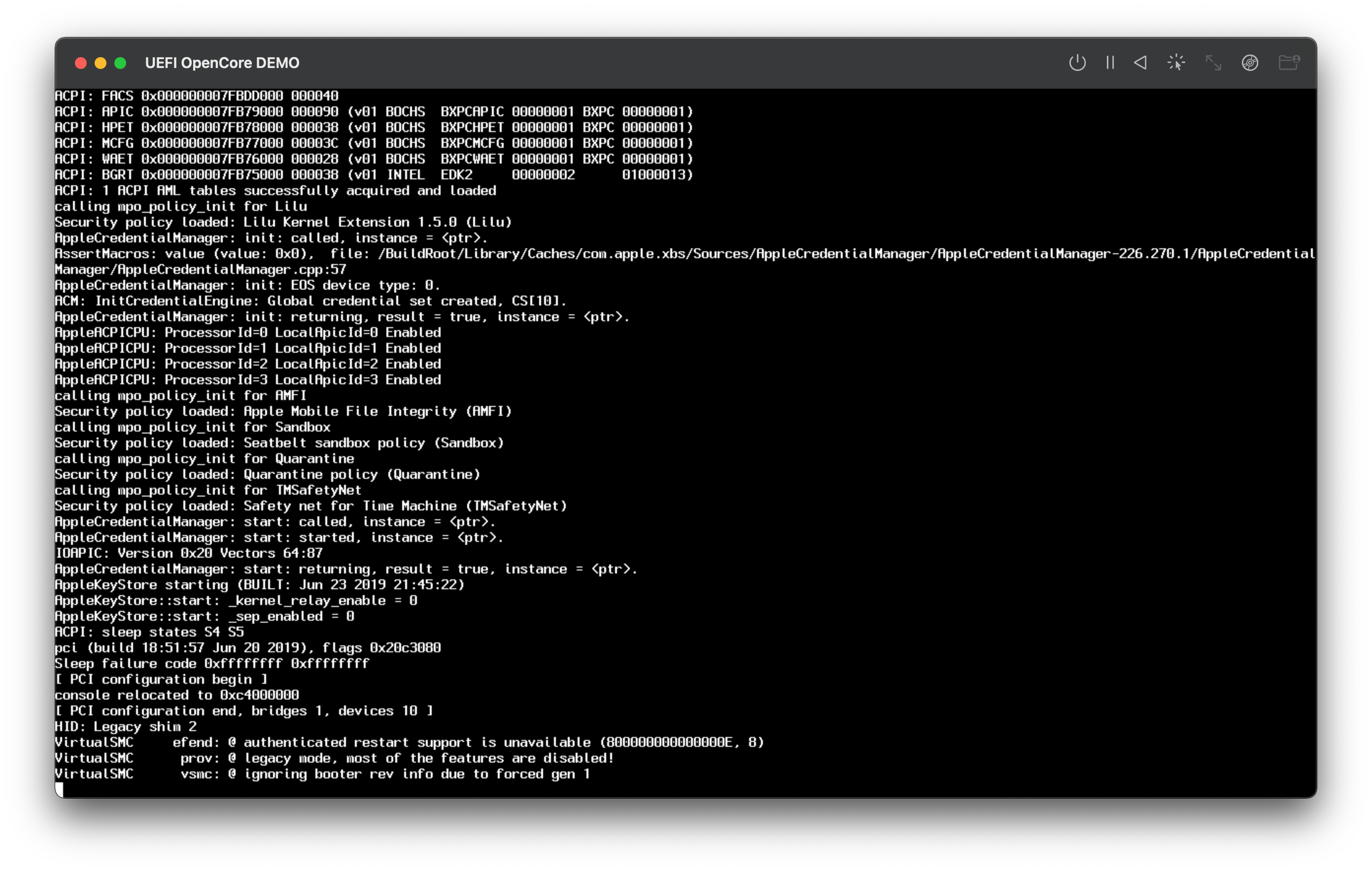 Virtualizing OpenCore and x86 macOS on Apple Silicon (and even iOS