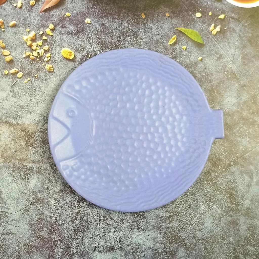 DPAARA Fish Design Ceramic Serving Platters KHURJA CERAMIC