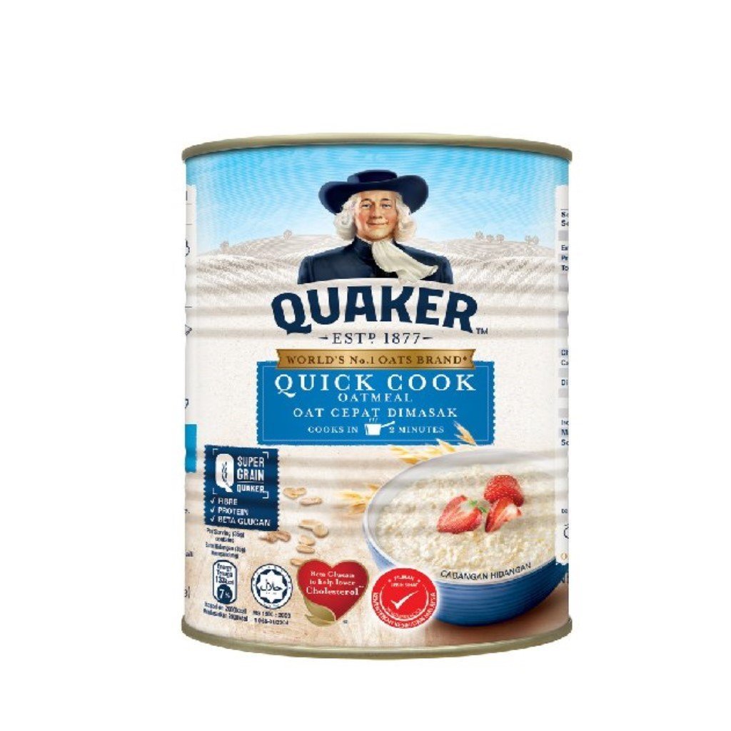 Quaker Quick Cook Oatmeal 800g KIASU MART