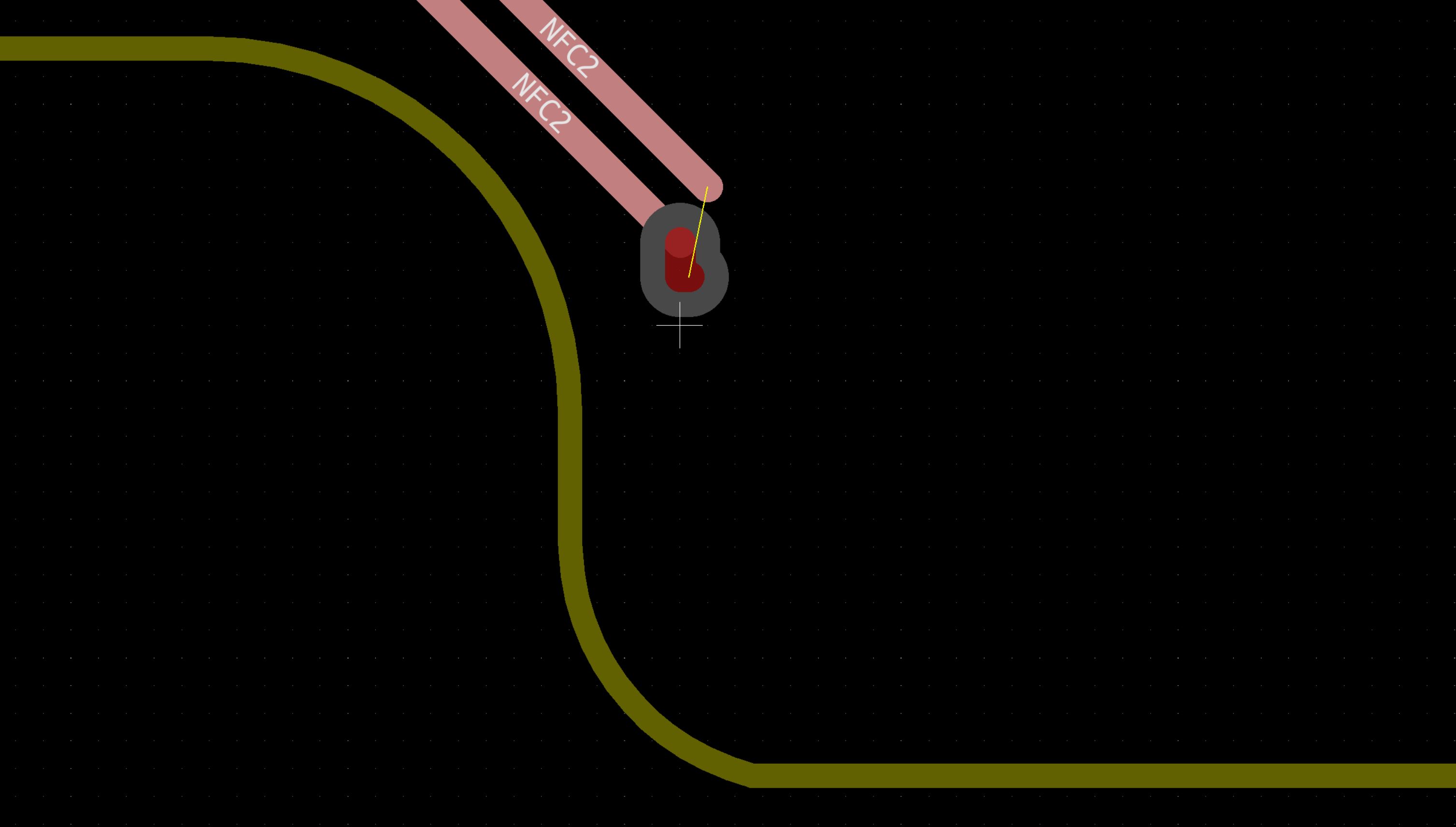 Track keepout near edge cut arc? Layout KiCad.info Forums