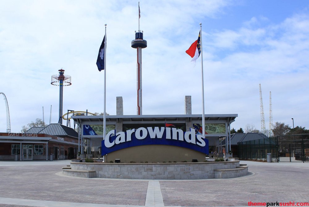 New Kings Island Front Gate and Entry Plaza KI Polls