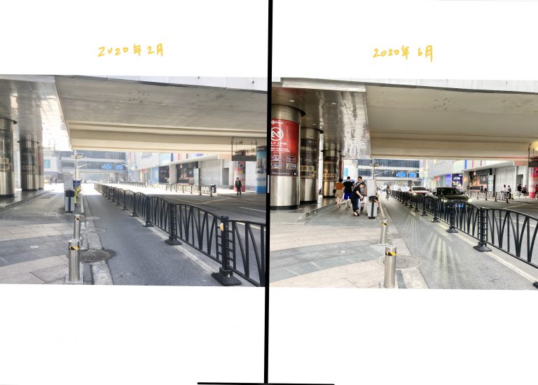 【2020年6月上海】13日コロナウイルス現地状況2020年2月時点と今を写真で比べてみた