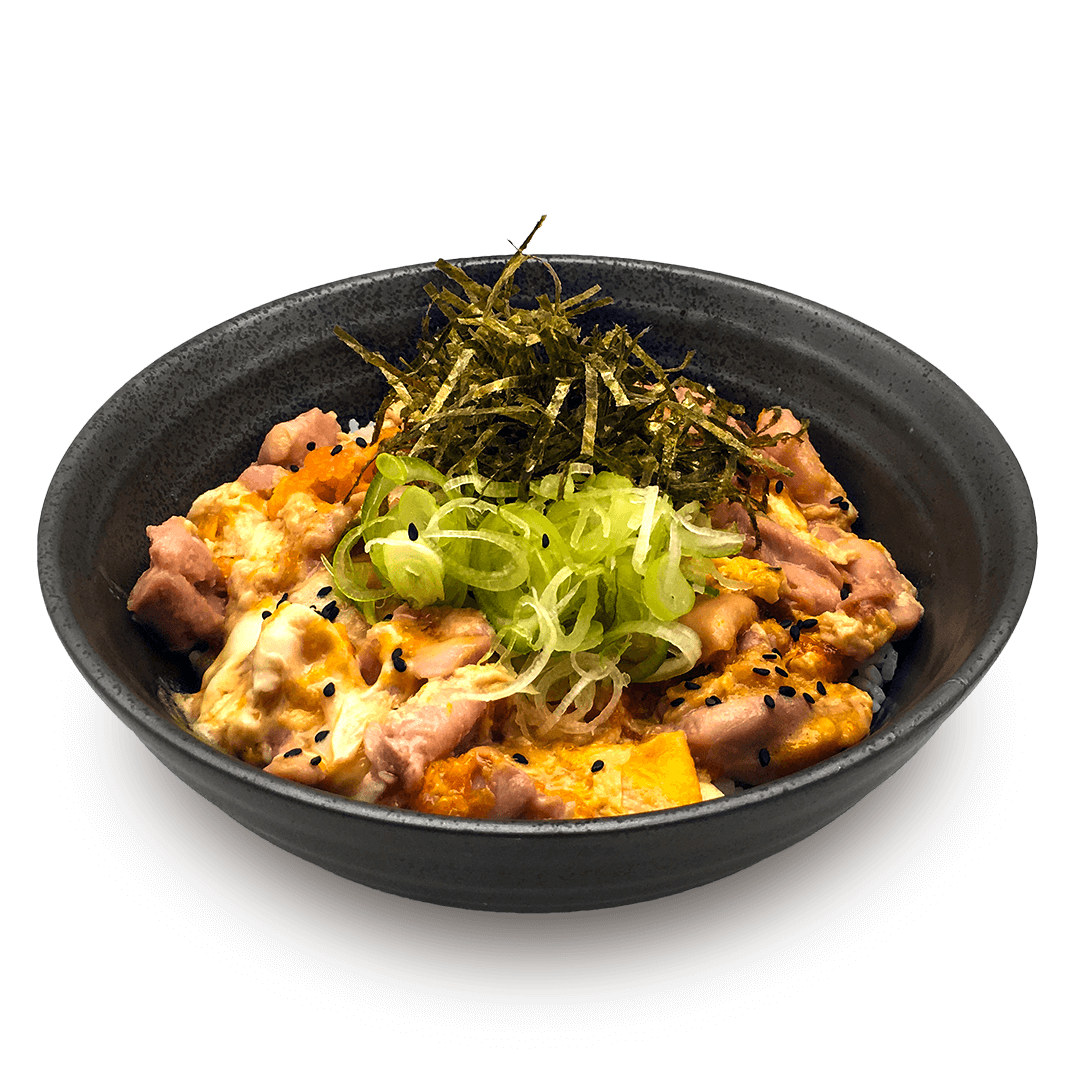 Rice bowls Kichitora of Tokyo