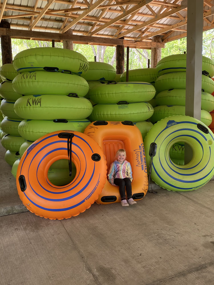 Rent a tube on the Kickapoo River Ontario WI
