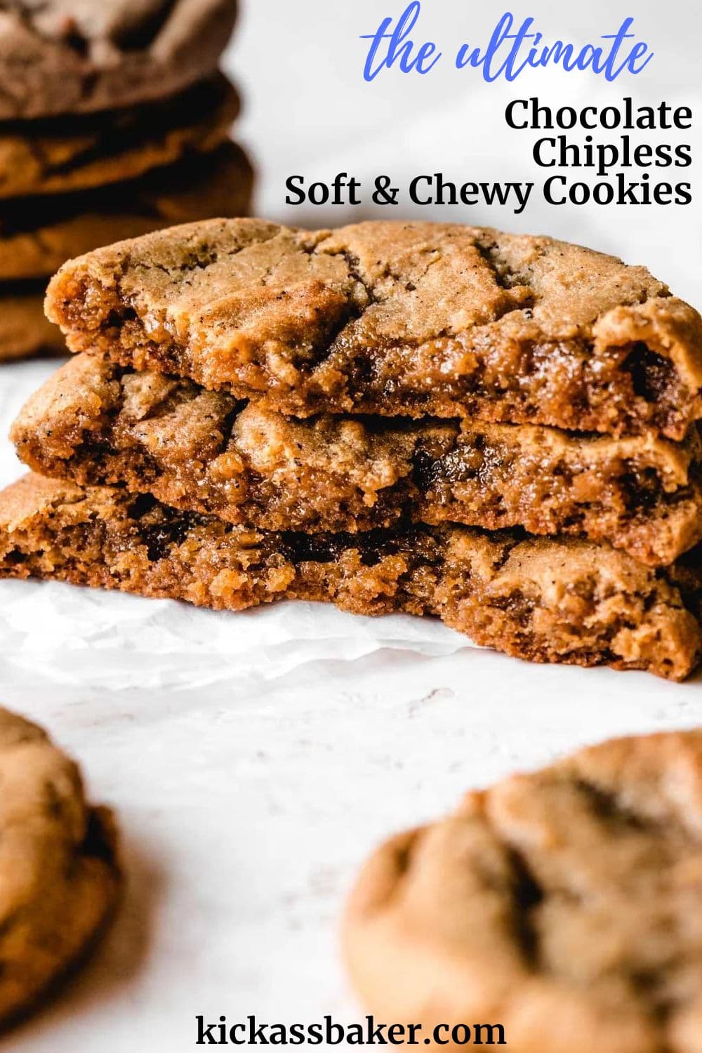 Ultimate Soft & Chewy Chocolate Chipless Cookies Kickass Baker