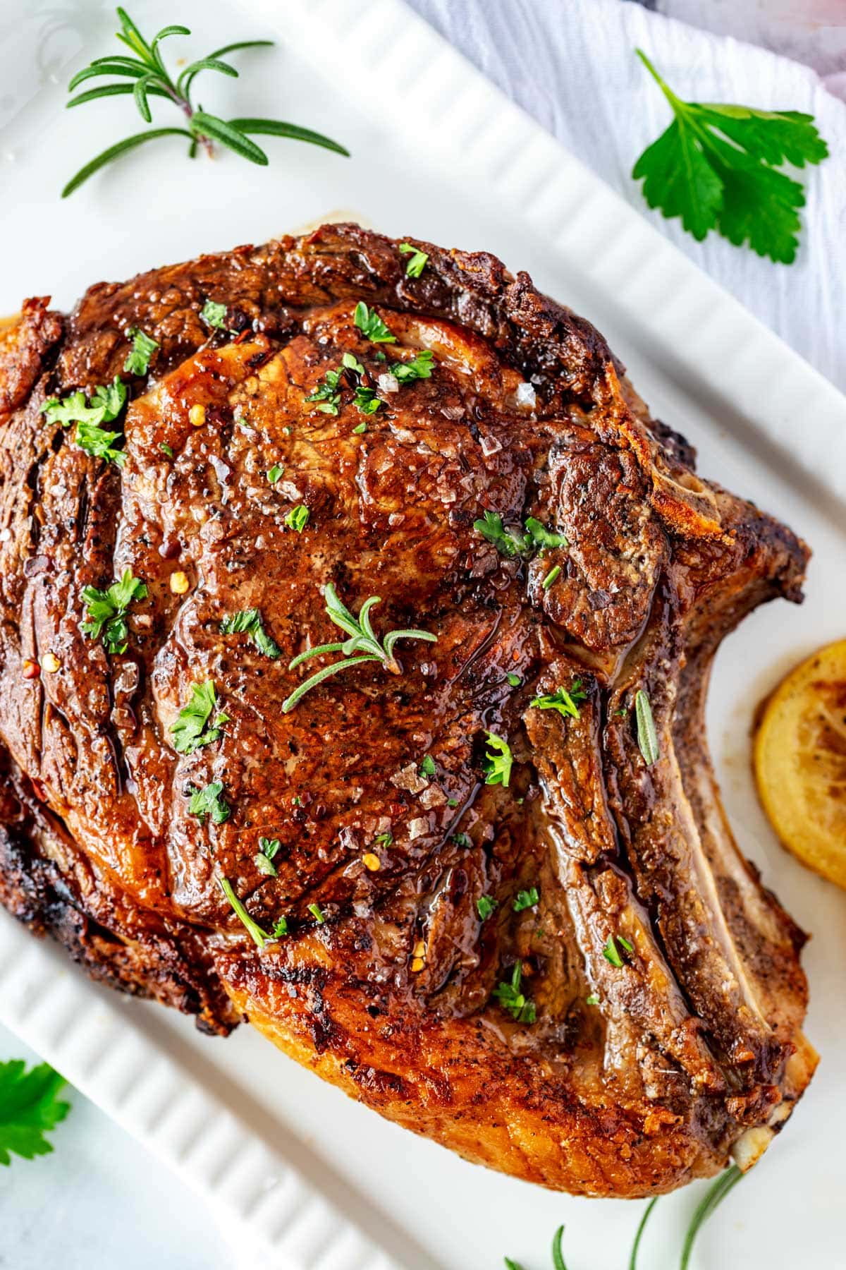 Thick Cut BoneIn Cowboy Ribeye Kicking Carbs