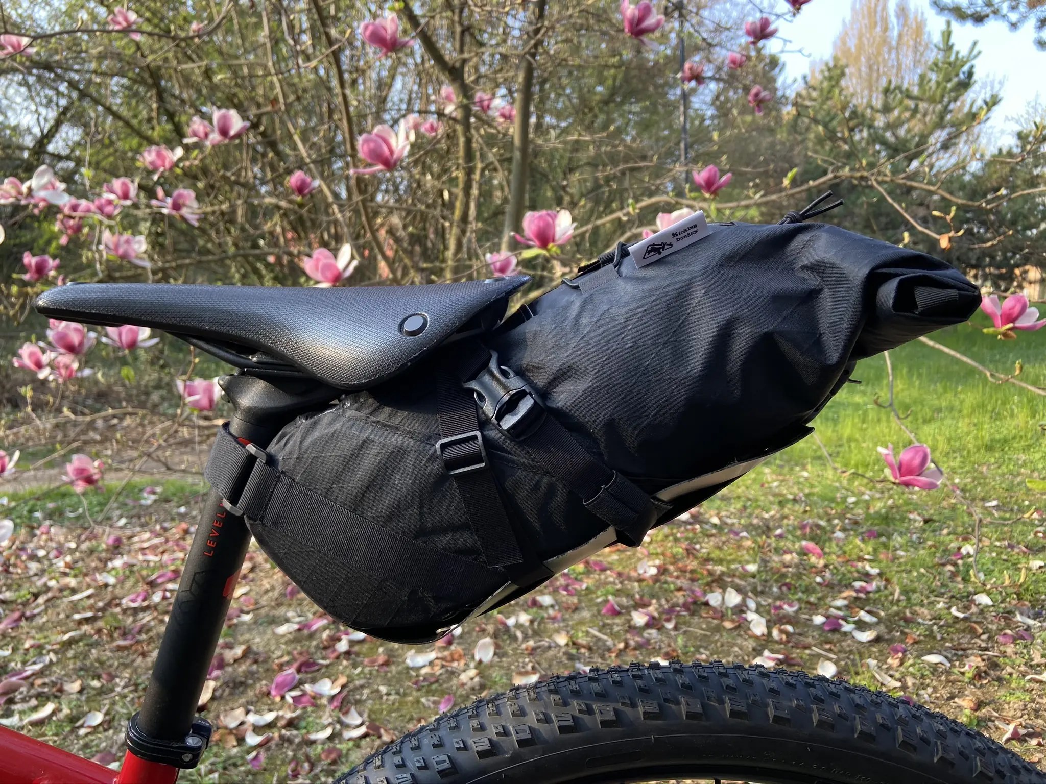 Gravel Seat Bag borse da sella per biciclette Kicking Donkey Bags