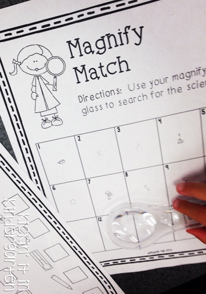 science tools in kindergarten