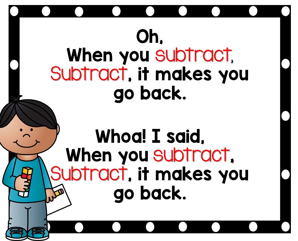 Subtraction Chant