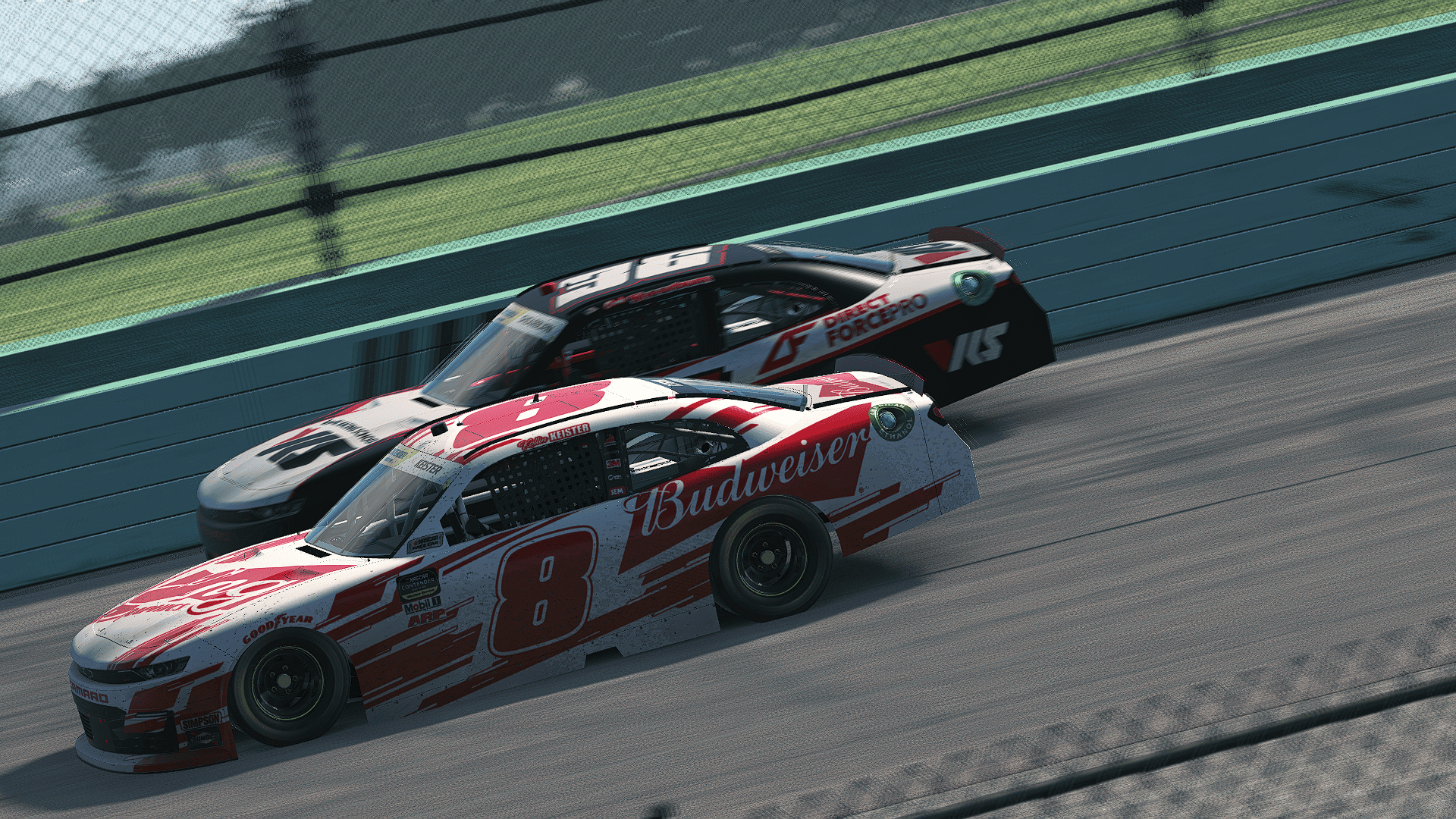 Keister Wins CautionFree Race at Virtual Homestead Kickin' the Tires