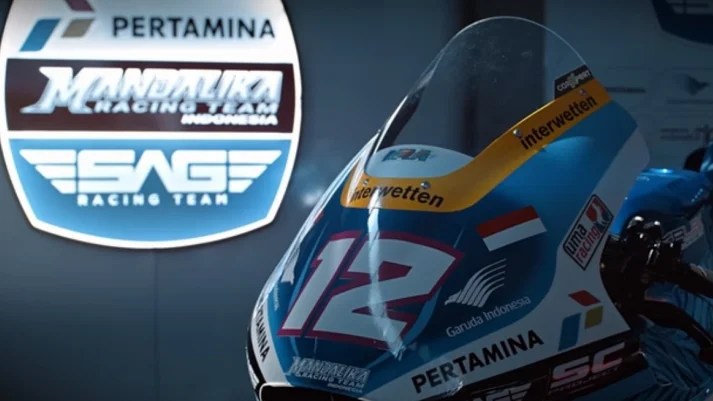 Motor Baru Pertamina Mandalika SAG Team resmi Meluncur kicknews.today