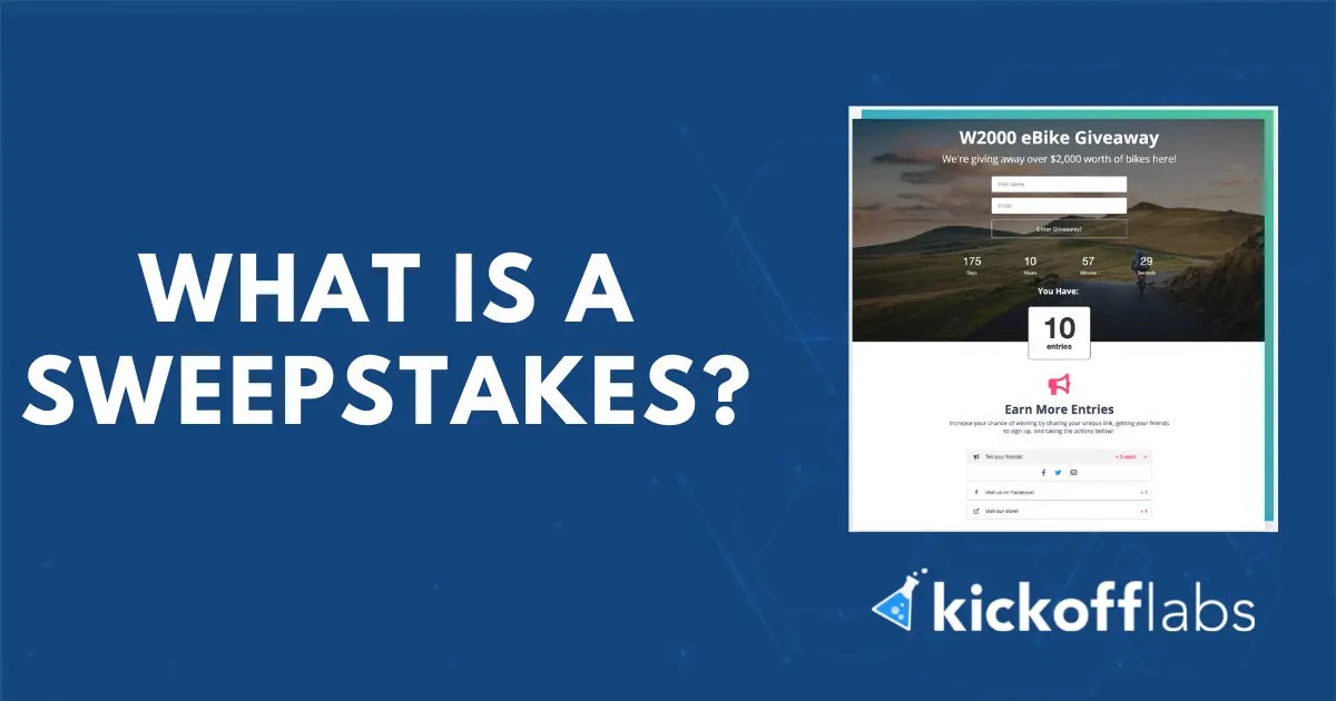 What is a Sweepstakes?