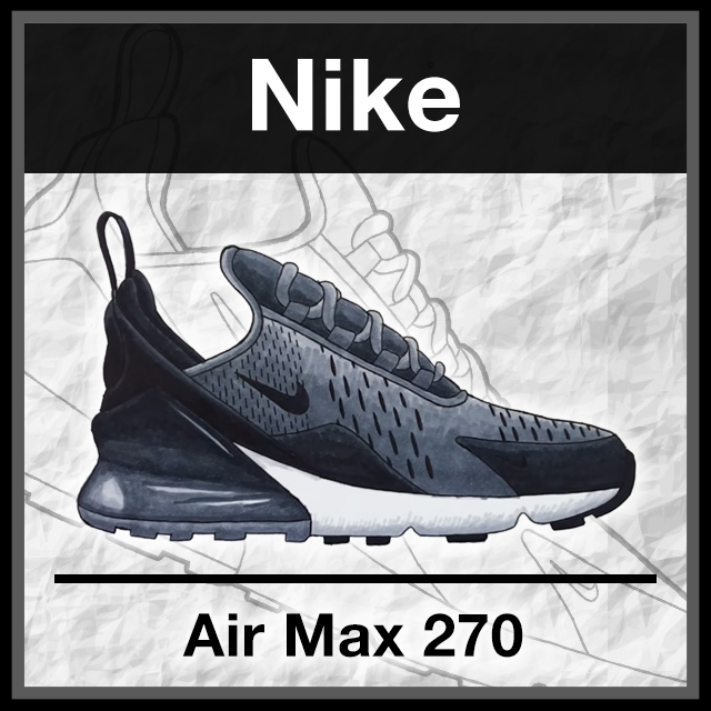 nike 270 template