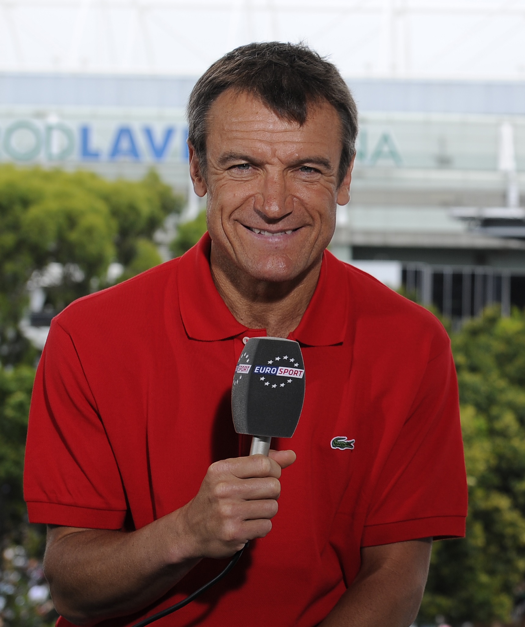 Mats Wilander is always entertaining on air, and today with AZ is