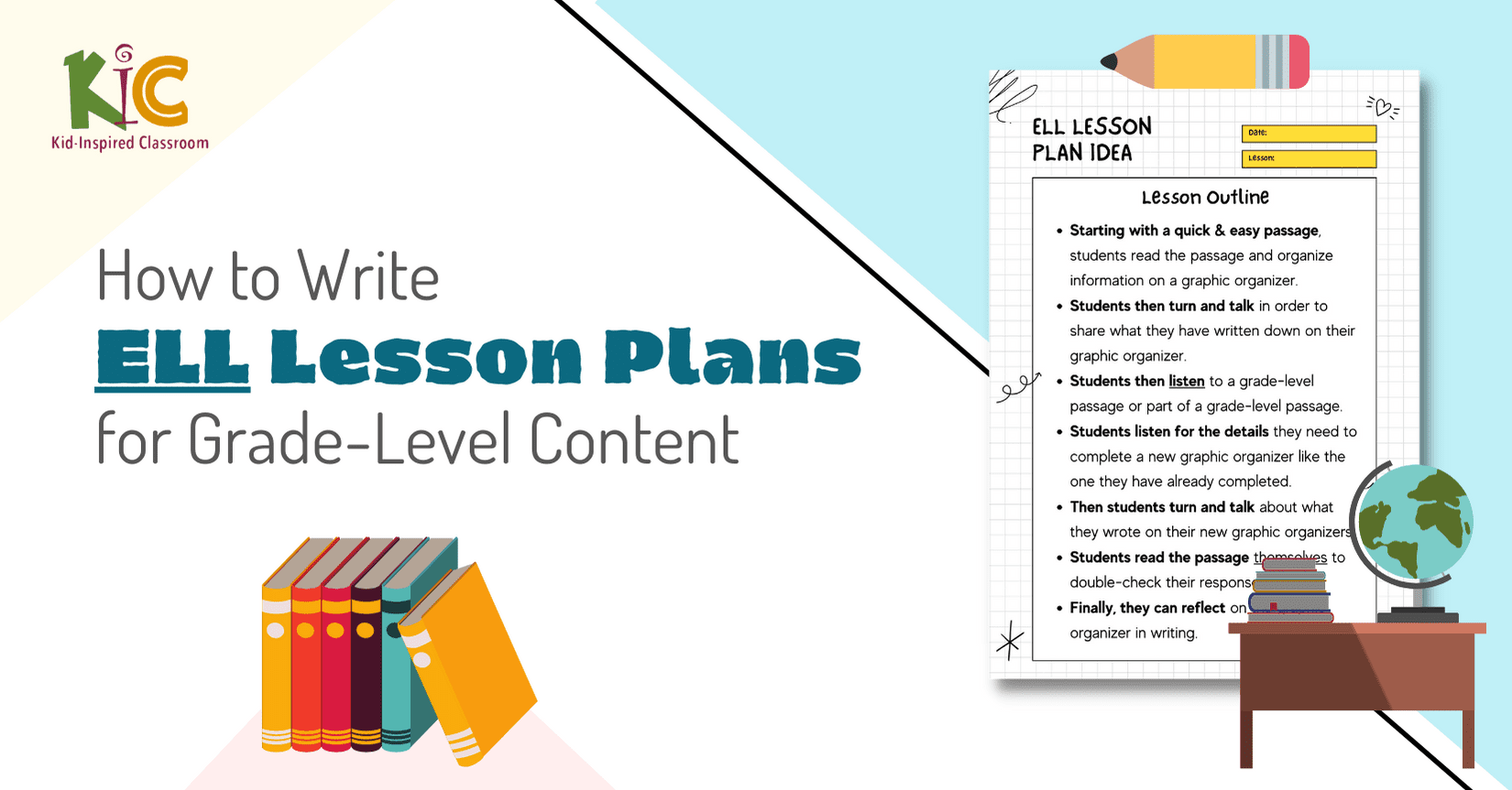 How to Write ESL Lesson Plans for GradeLevel Content