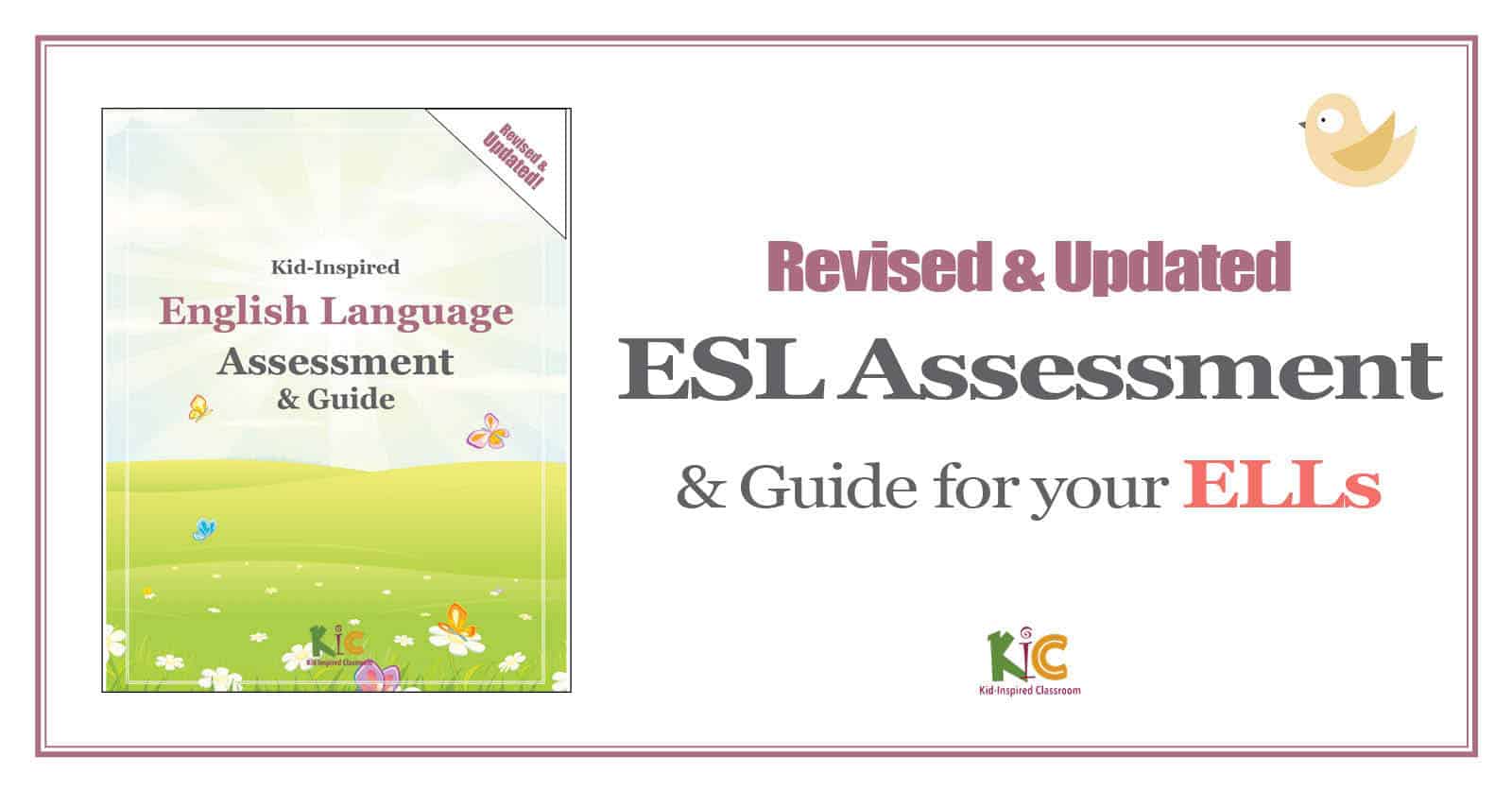 ESL Assessment and Guide for ESL Teachers KidInspired Classroom