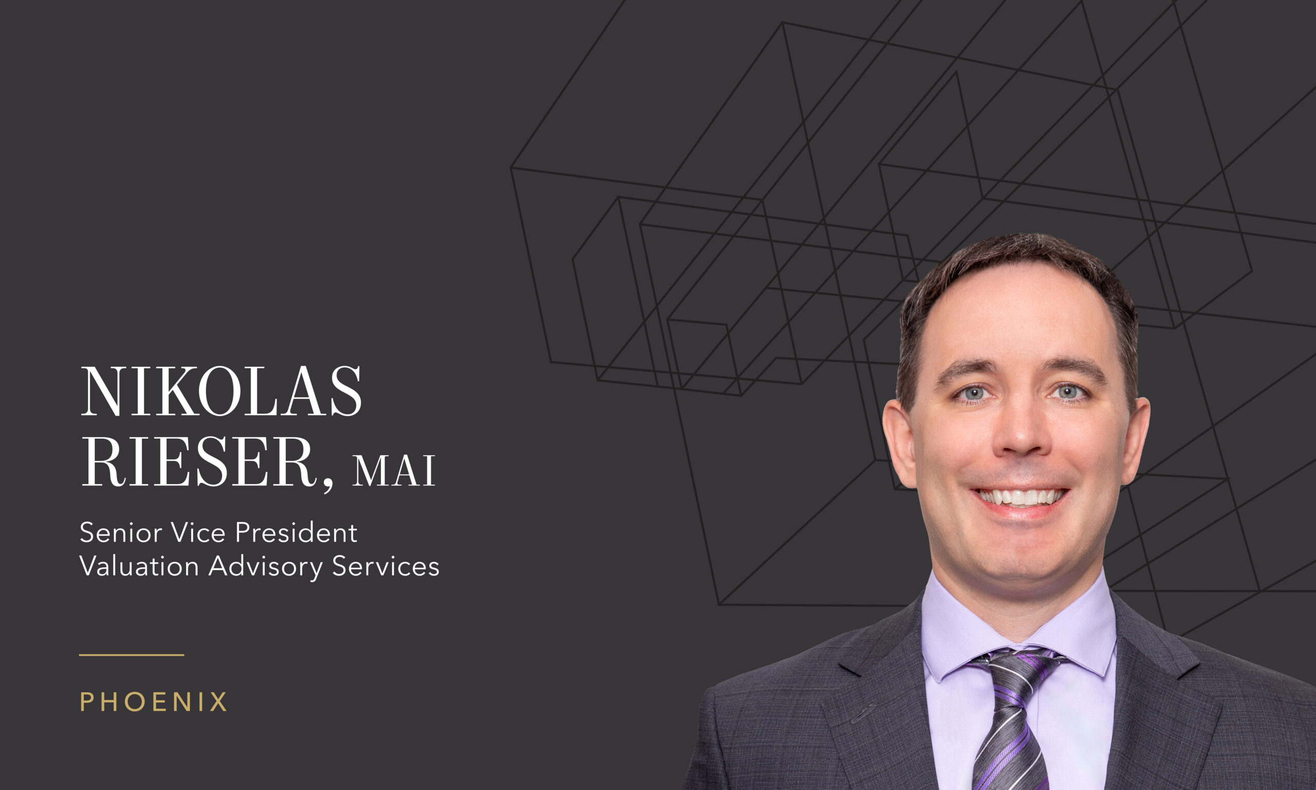 Kidder Mathews Valuation Advisory Veteran Nikolas Rieser, MAI