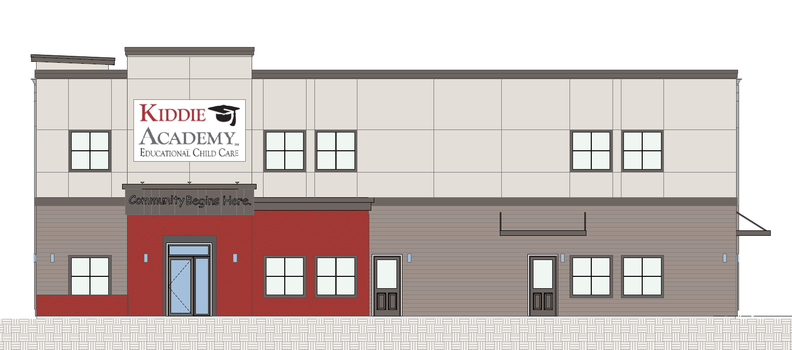 New Kiddie Academy ® of Kenmore Breaks Ground Kiddie Academy of