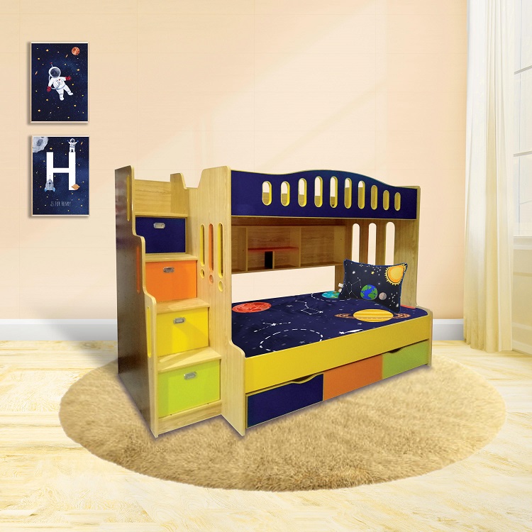 Bunk Bed Multicolor Kiddie's Furniture