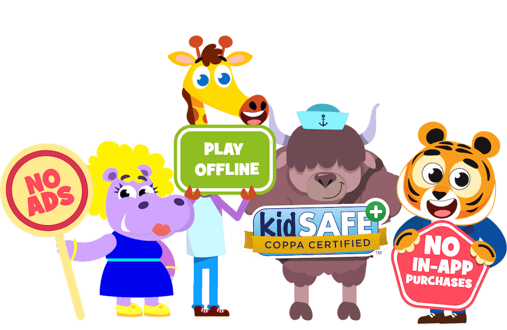 Kiddopia Award winning learning app for kids (ages 27)