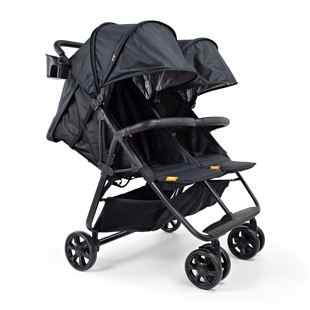 The Twin+ Zoe Double Stroller Side by Side Double or Triple
