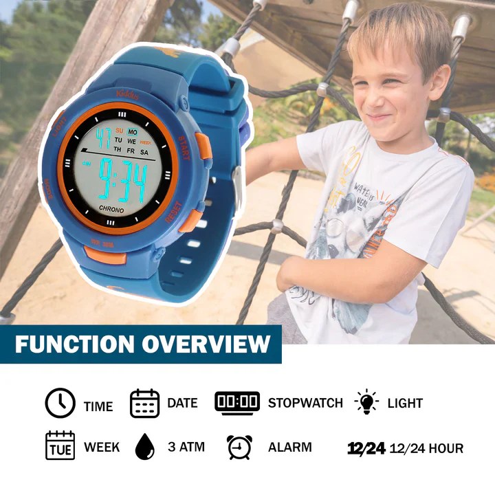 【Best Digital Watches Kids 2022】 Kiddus Official